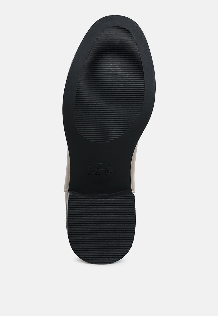 Stacked Heel Chelsea Boots by RAG