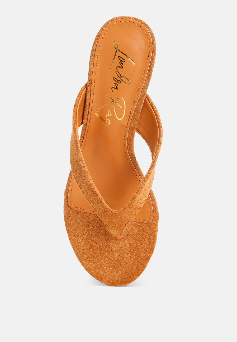 Zabila Transparent Wedge Heel Sandals