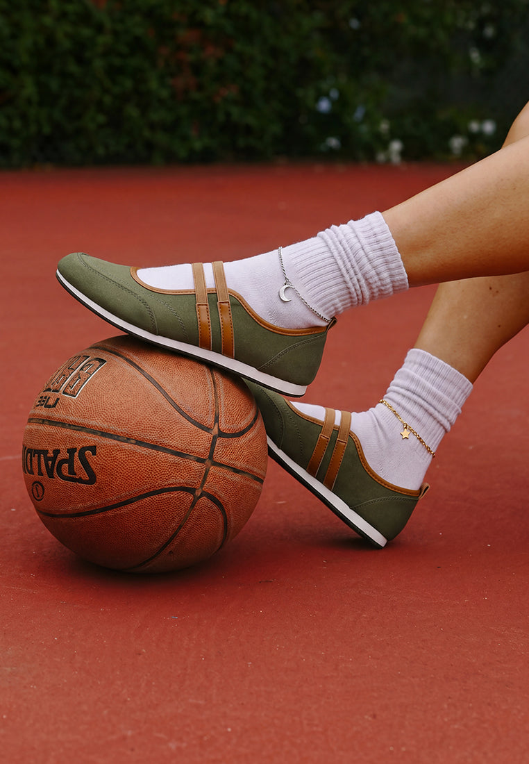 Sorin Elasticated Midfoot Strap Sneakers