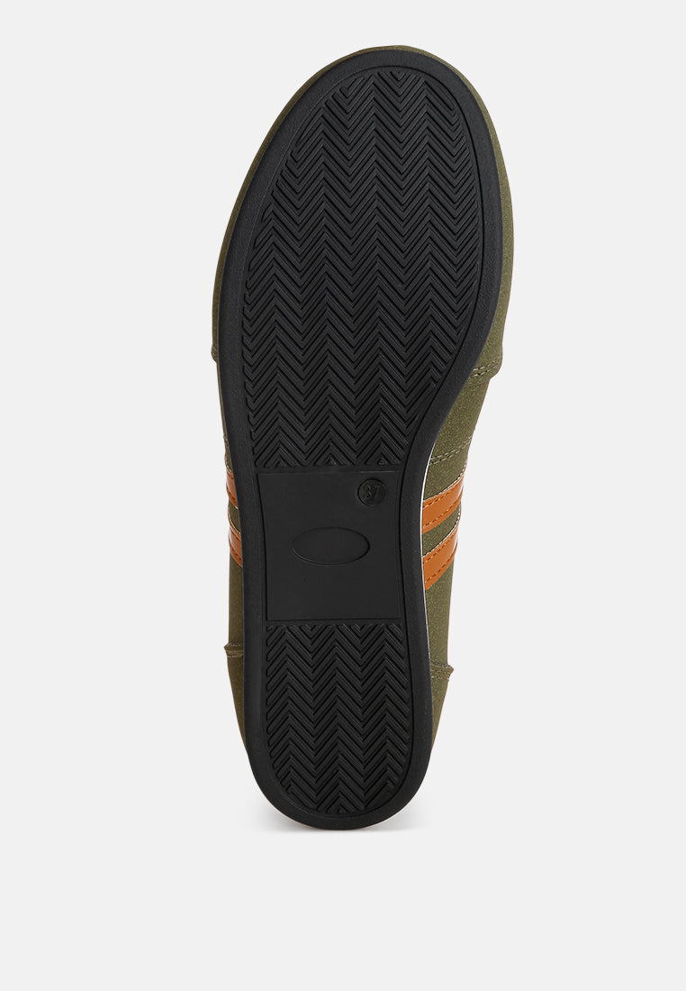 Sorin Elasticated Midfoot Strap Sneakers