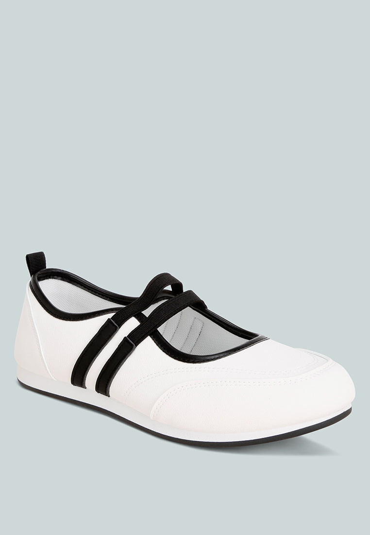 Sorin Elasticated Midfoot Strap Sneakers