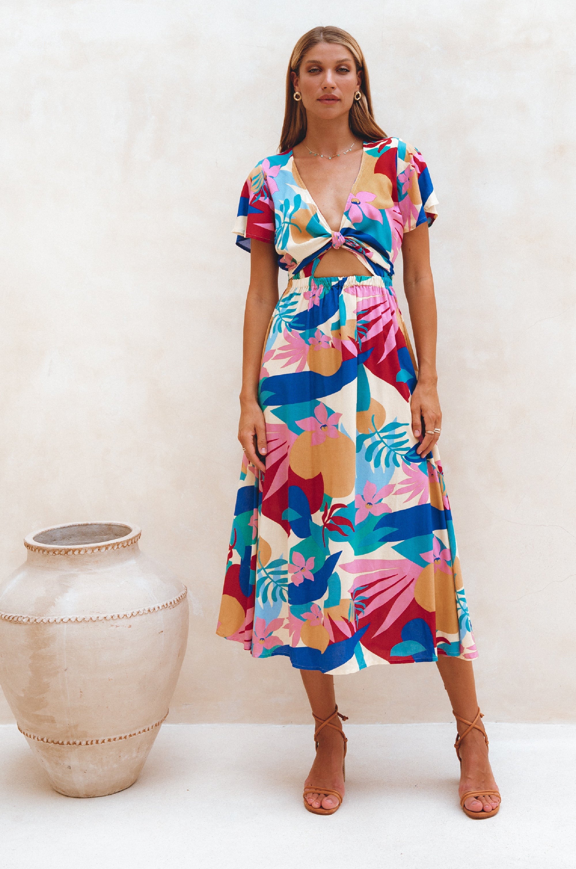 Samara Convertible Midi Dress by Bali ELF