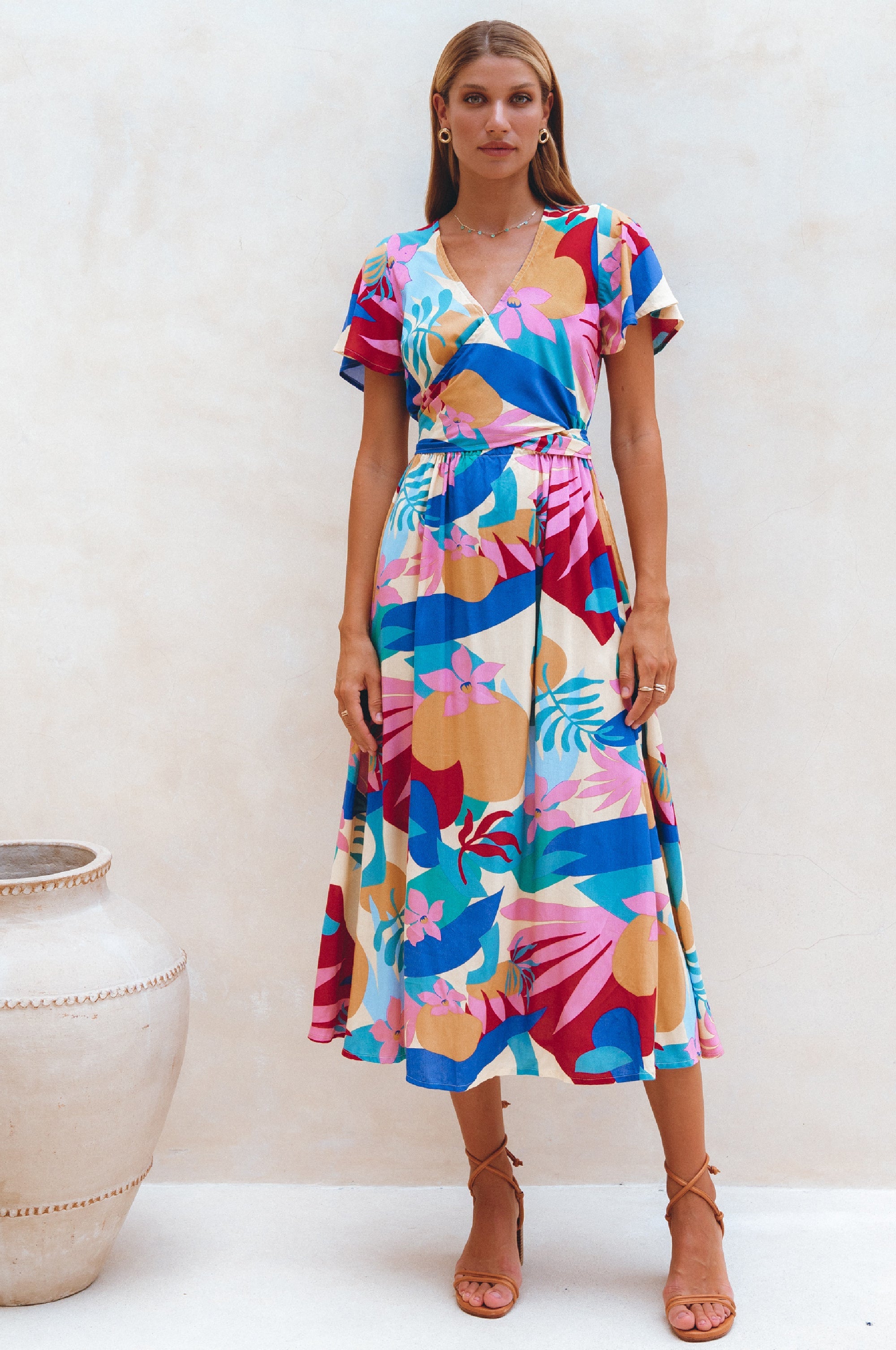 Samara Convertible Midi Dress by Bali ELF