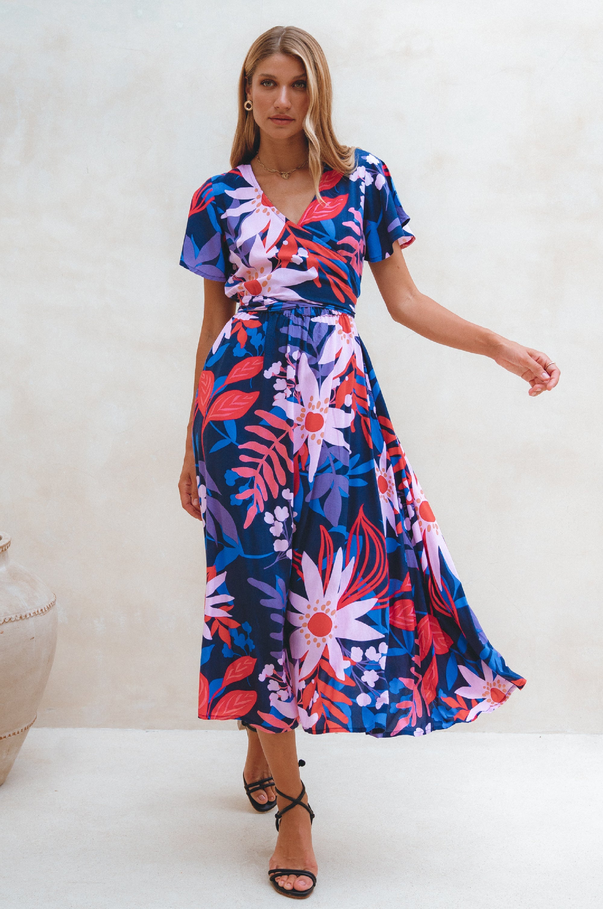 Samara Convertible Midi Dress by Bali ELF