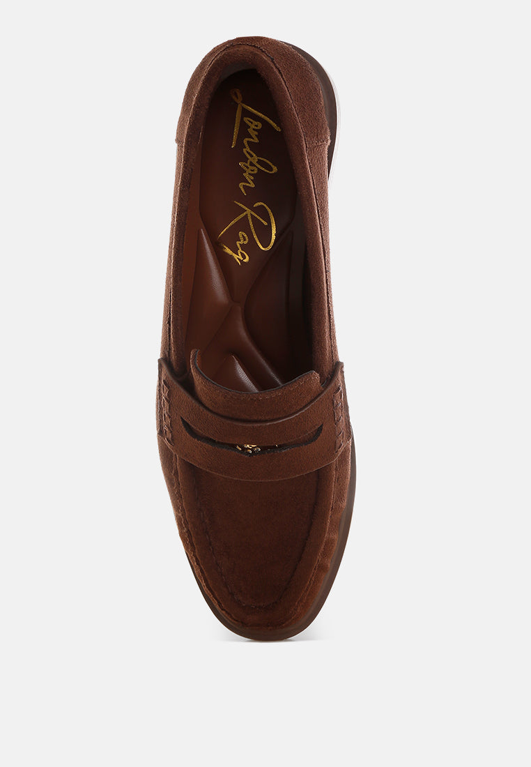 Stahla Round Toe Loafers
