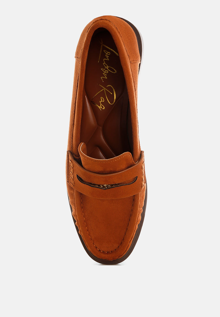 Stahla Round Toe Loafers
