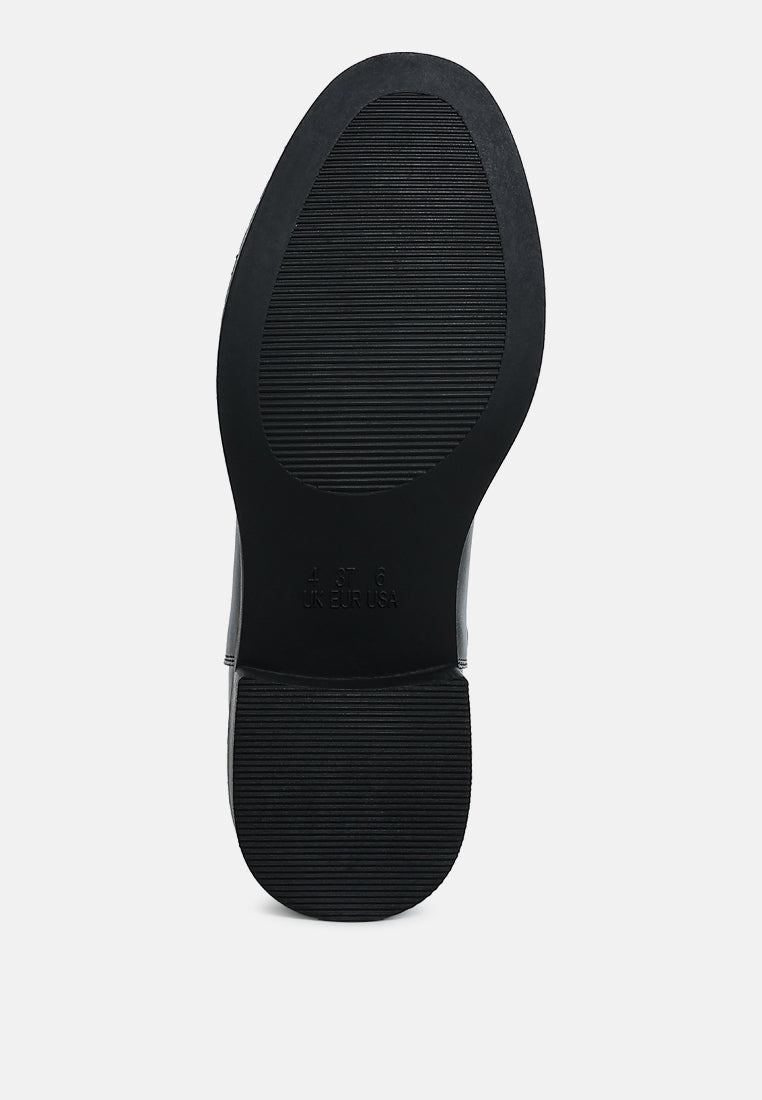 Stacked Heel Chelsea Boots by RAG