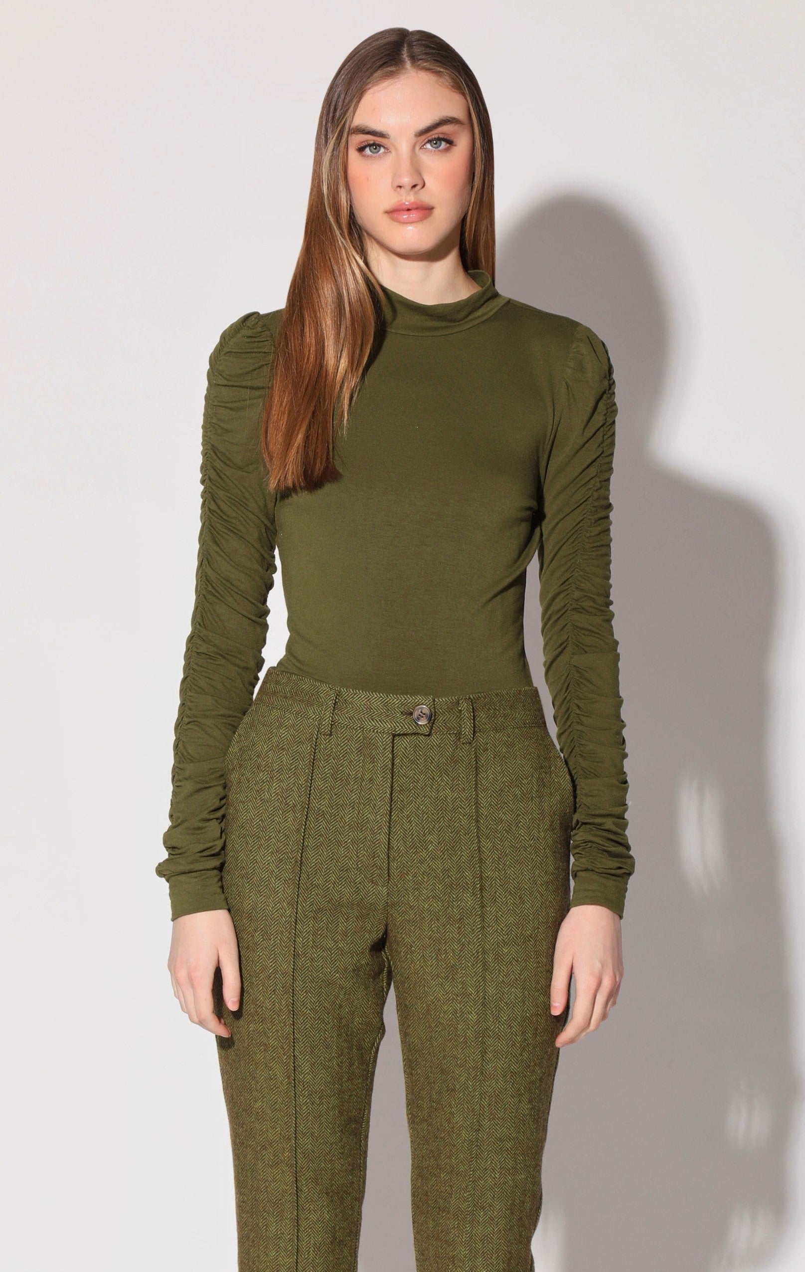 Chaya Top, Olive by Walter Baker