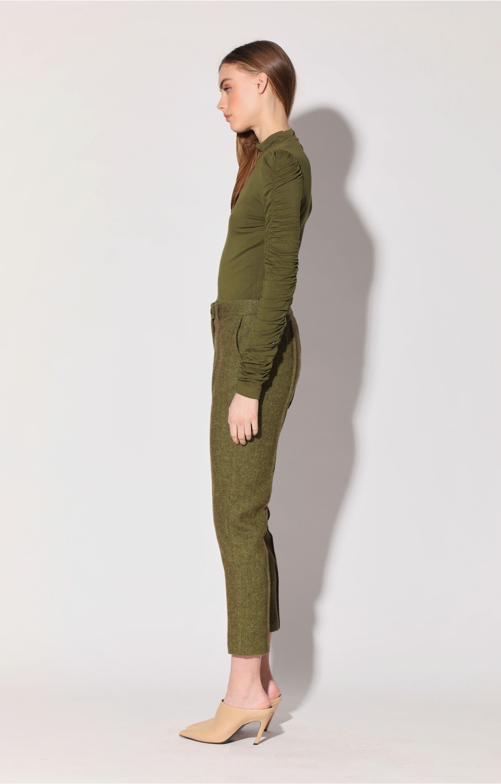 Chaya Top, Olive by Walter Baker