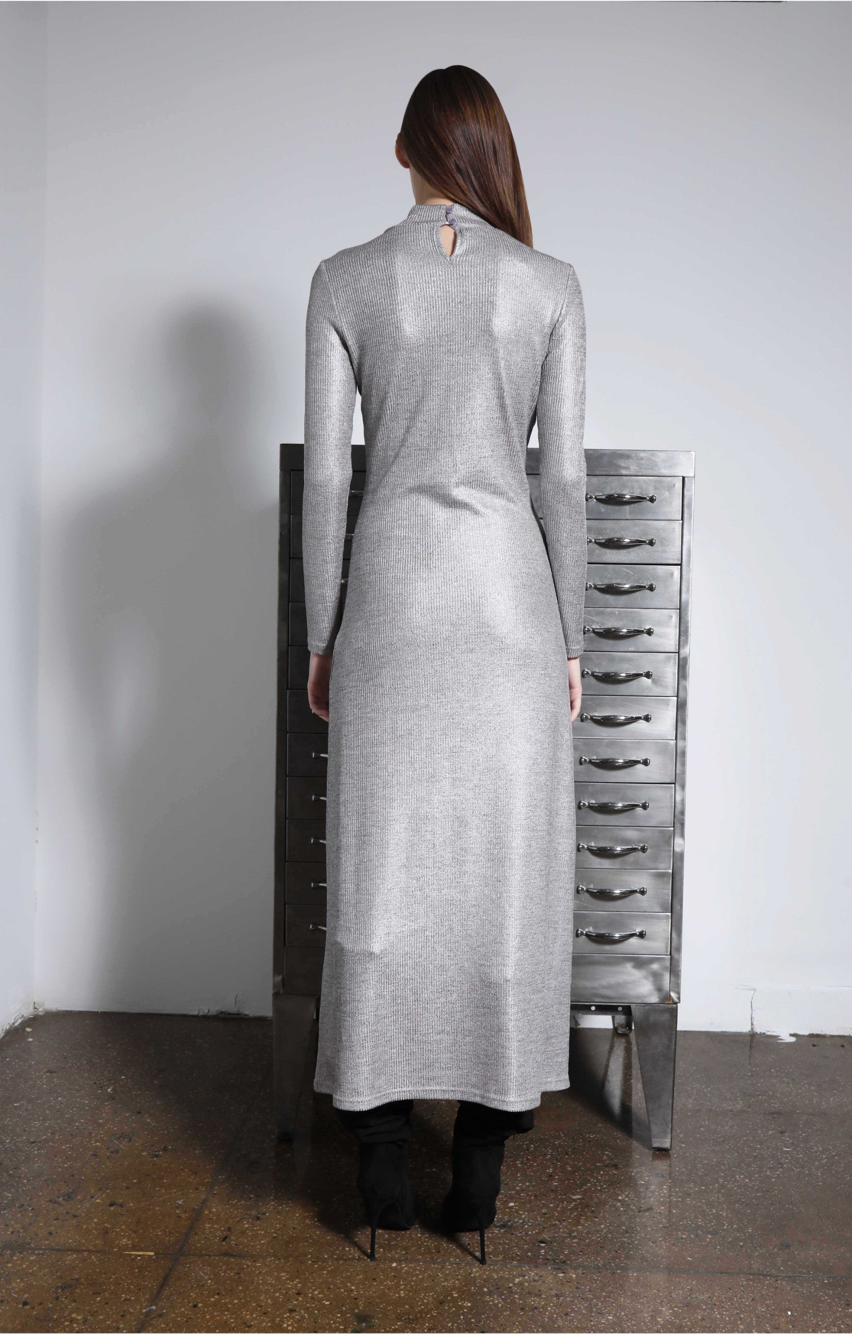 Ella Dress, Silver by Walter Baker