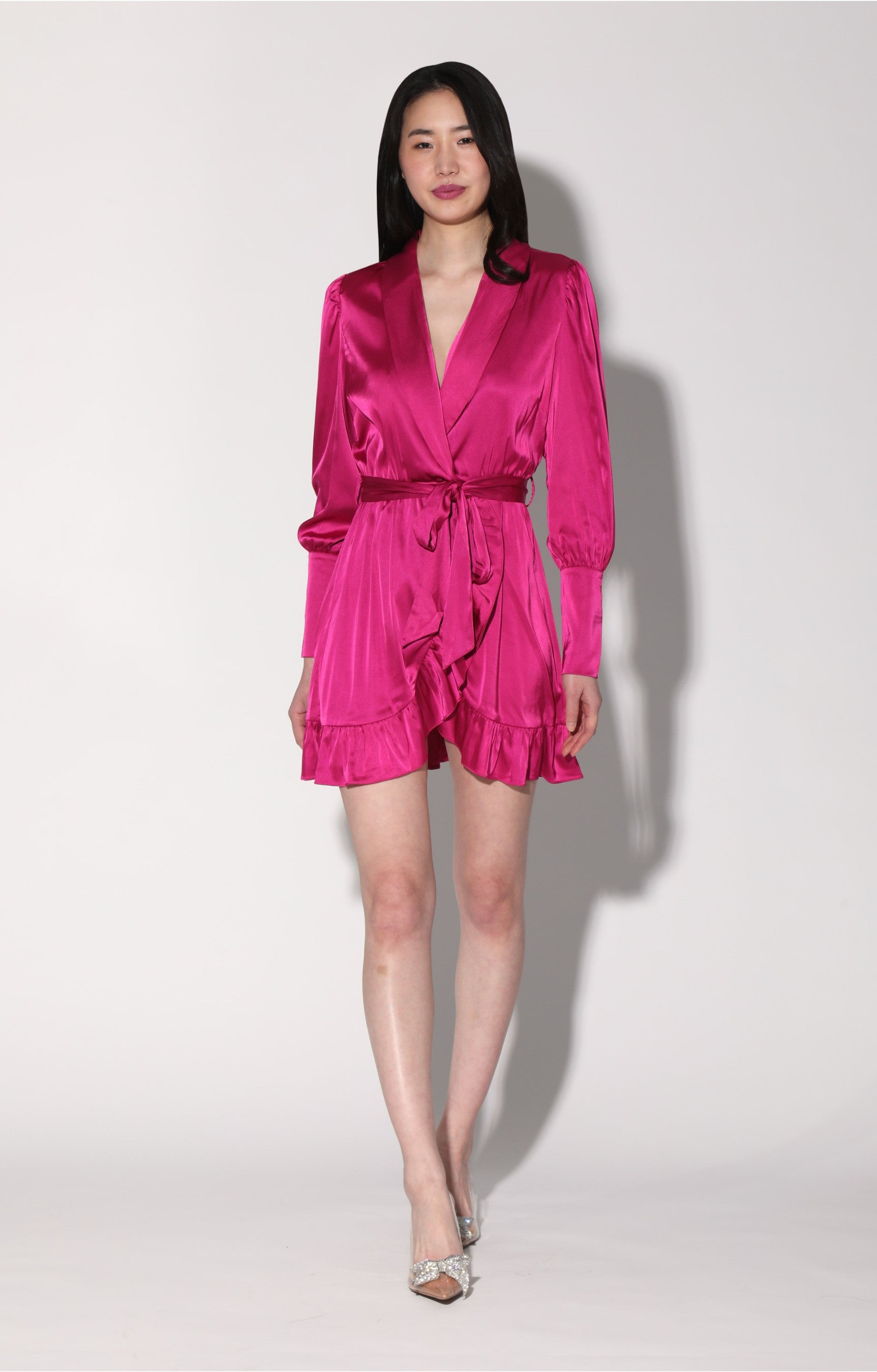 Myra Dress, Deep Pink by Walter Baker