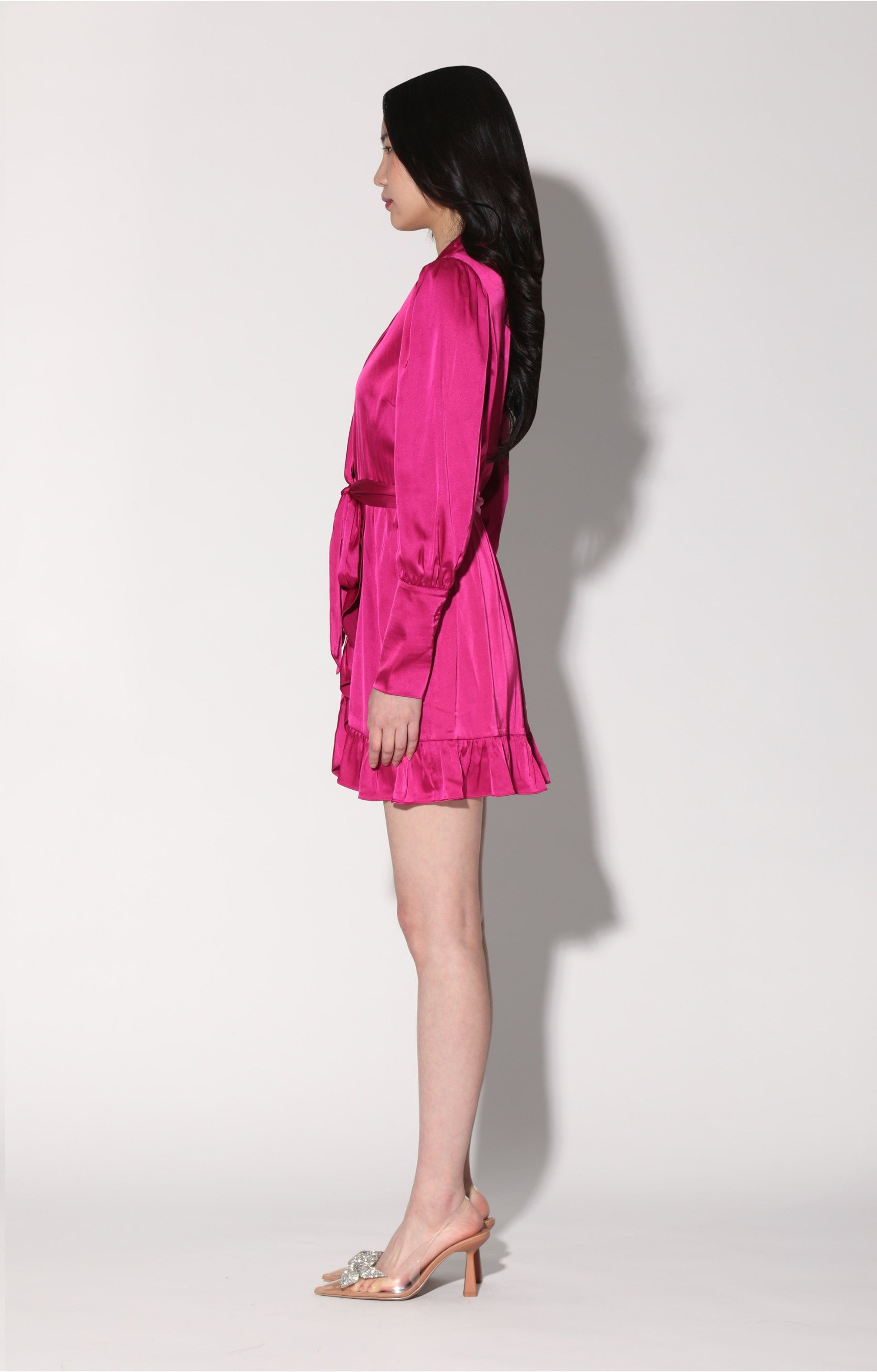 Myra Dress, Deep Pink by Walter Baker