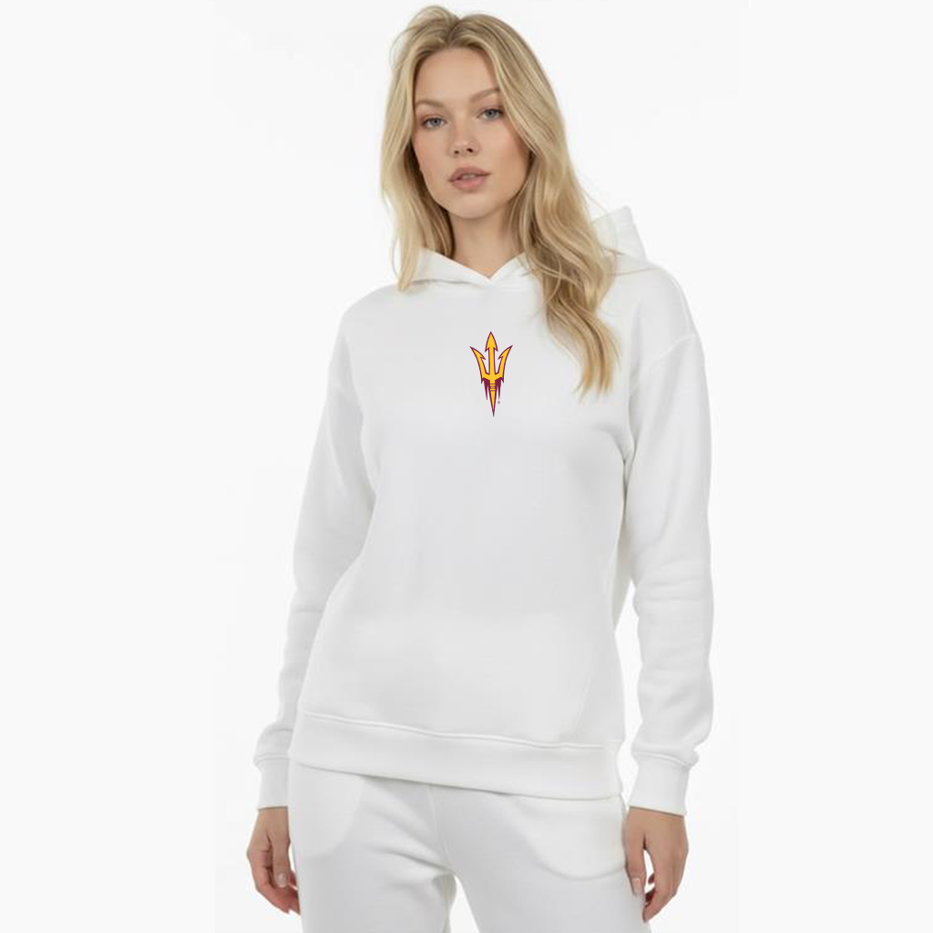 Oversized Zipper Pocket Hoodie Arizona-State by Kadi