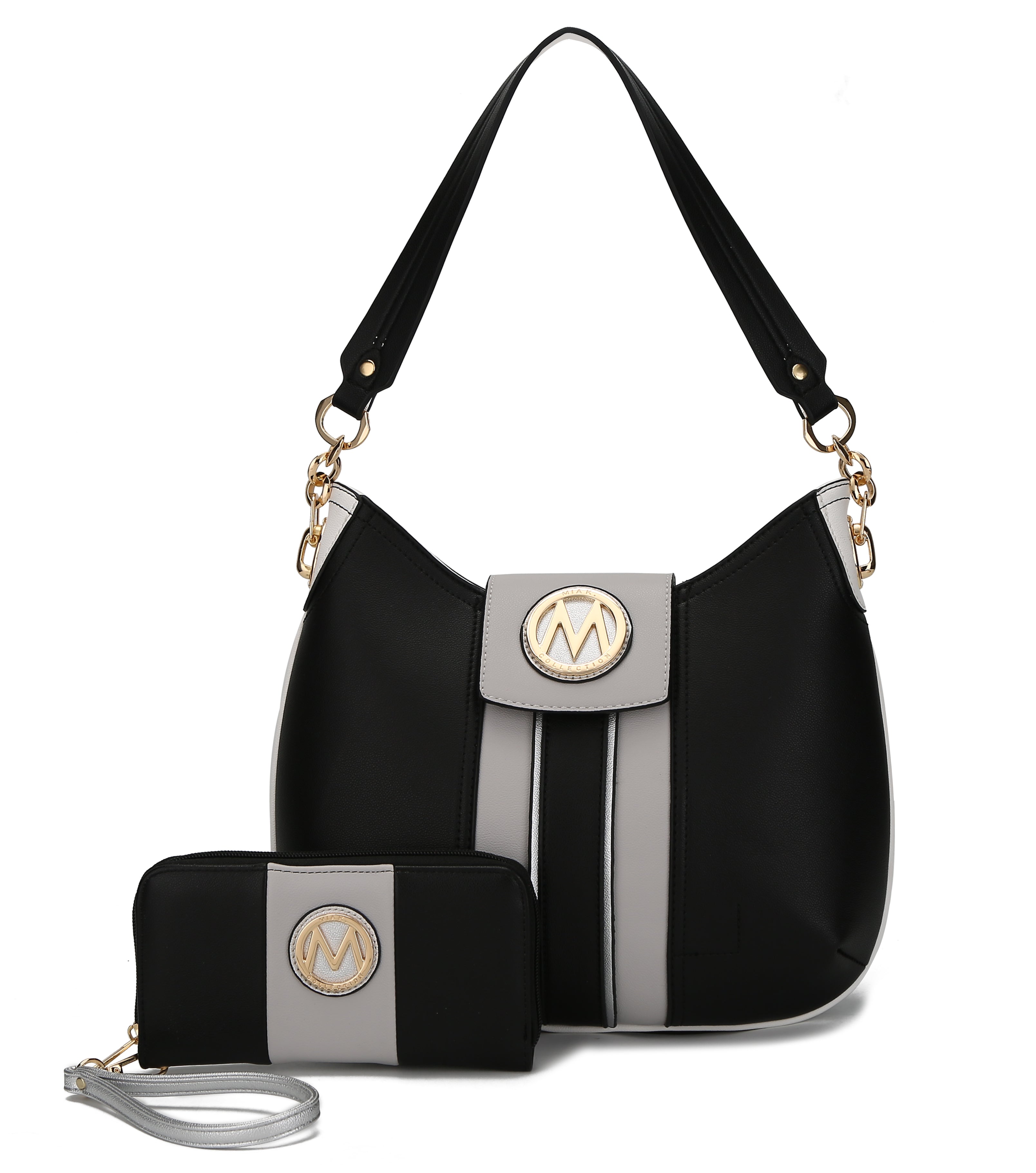 MKF Collection by Mia K. Women's Torri Hobo Bag and Set for Women Vegan Leather One size by MKF Collection by Mia K.