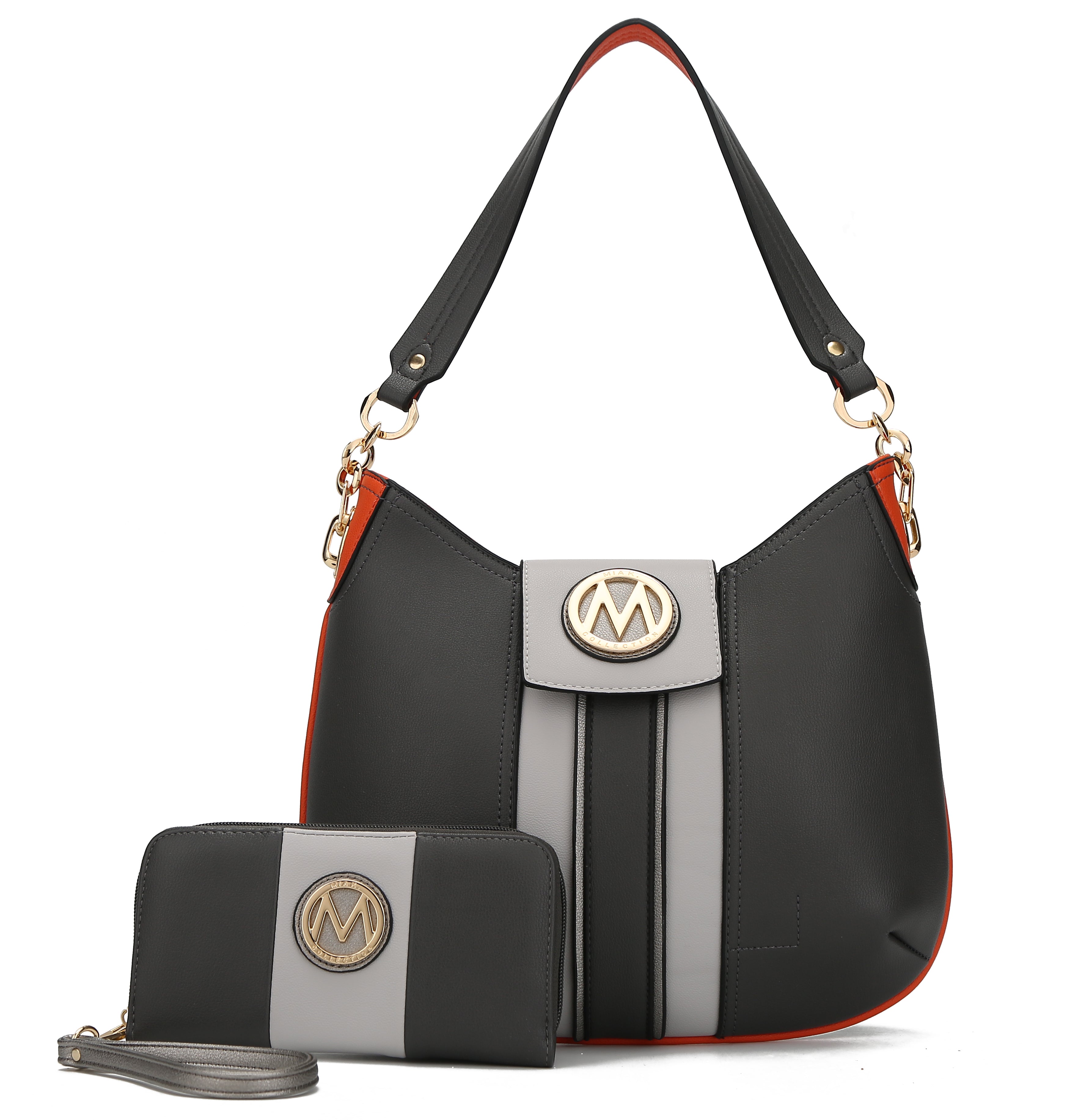 MKF Collection by Mia K. Women's Torri Hobo Bag and Set for Women Vegan Leather One size by MKF Collection by Mia K.