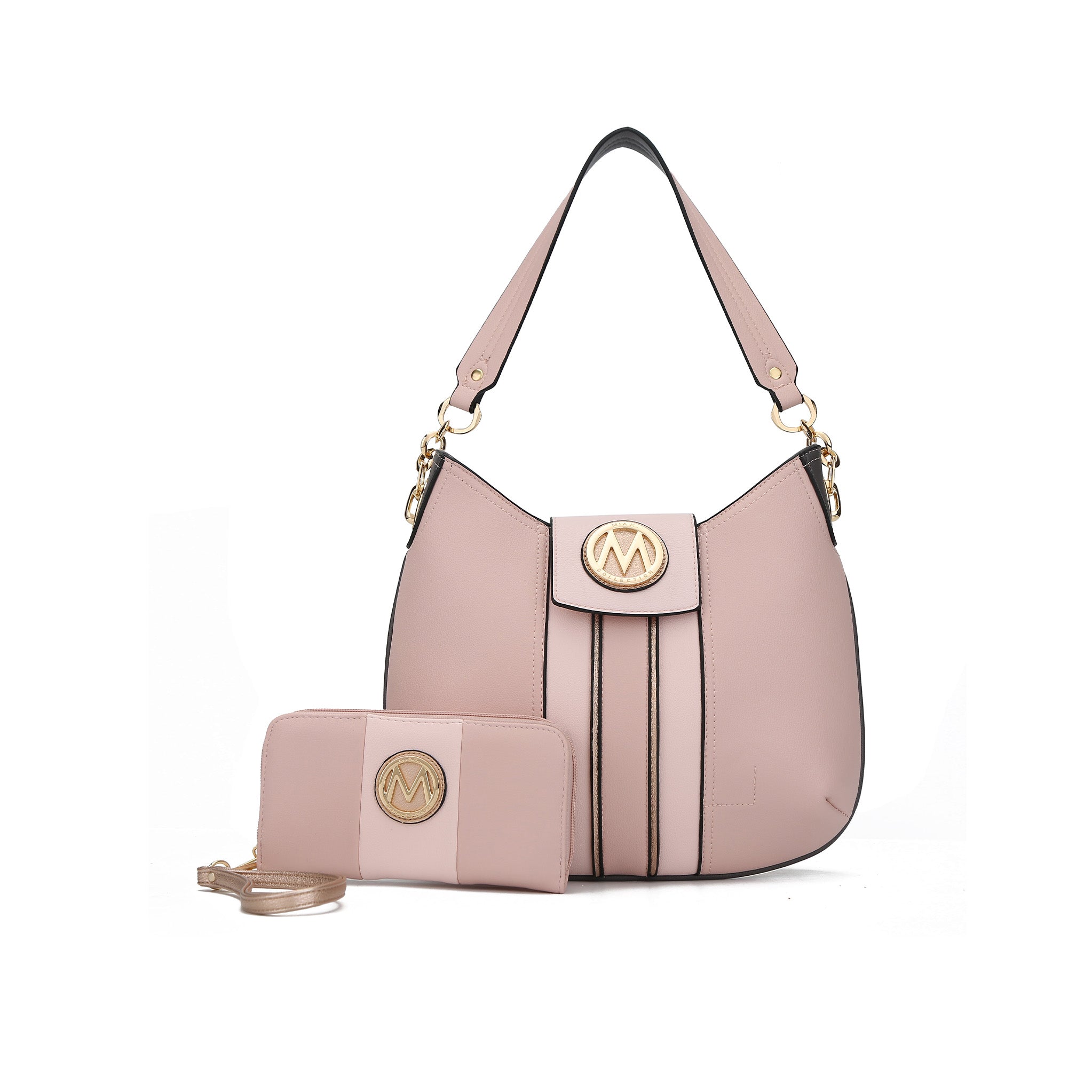 MKF Collection by Mia K. Women's Torri Hobo Bag and Set for Women Vegan Leather One size by MKF Collection by Mia K.