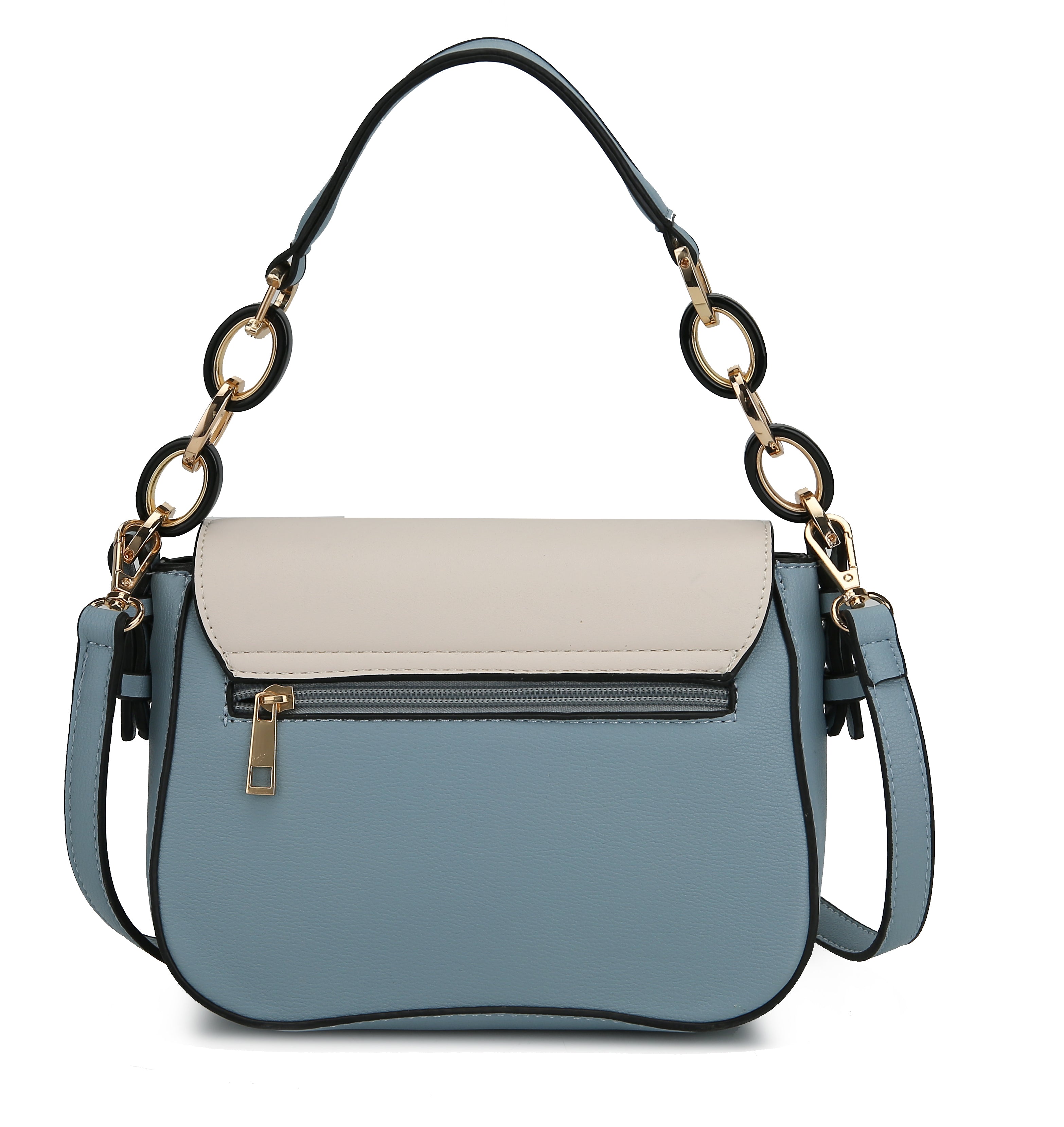 MKF Collection by Mia K. Women's Fantasia Shouder Bag for Women PU Leather Pocketbook Handbag Medium Side Messenger Purse by MKF Collection by Mia K.