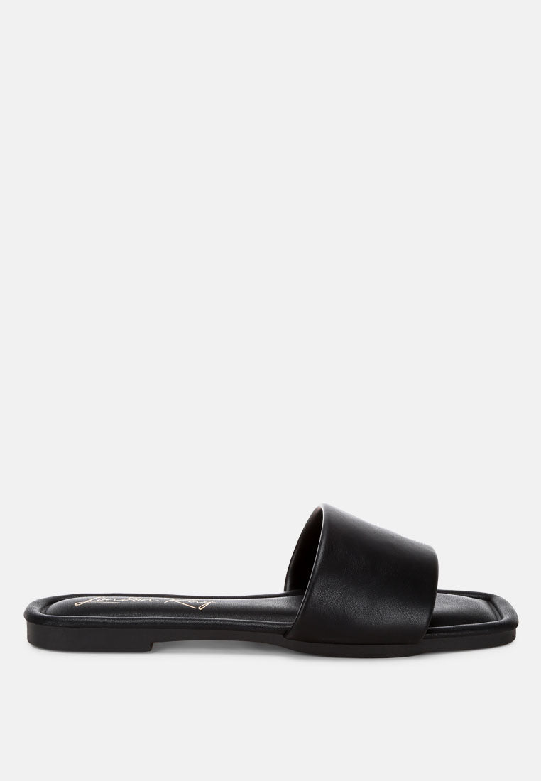Zaltana Open Square Toe Flats