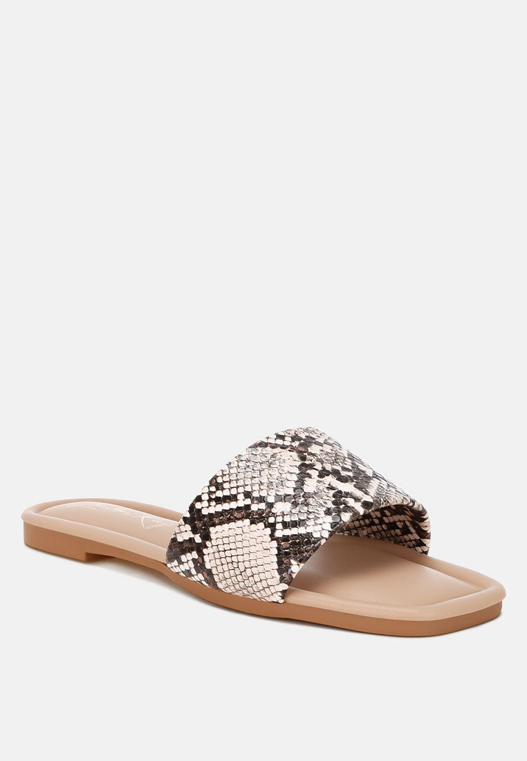Zaltana Open Square Toe Flats