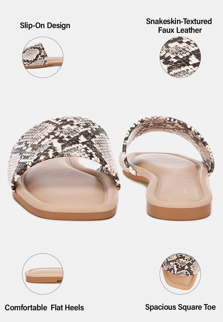 Zaltana Open Square Toe Flats