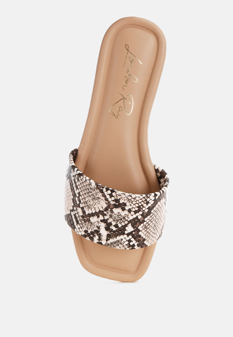 Zaltana Open Square Toe Flats