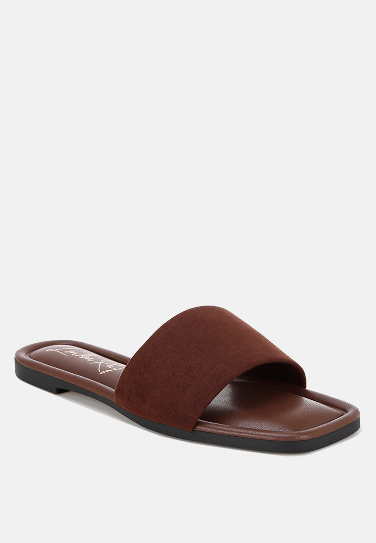 Zaltana Open Square Toe Flats