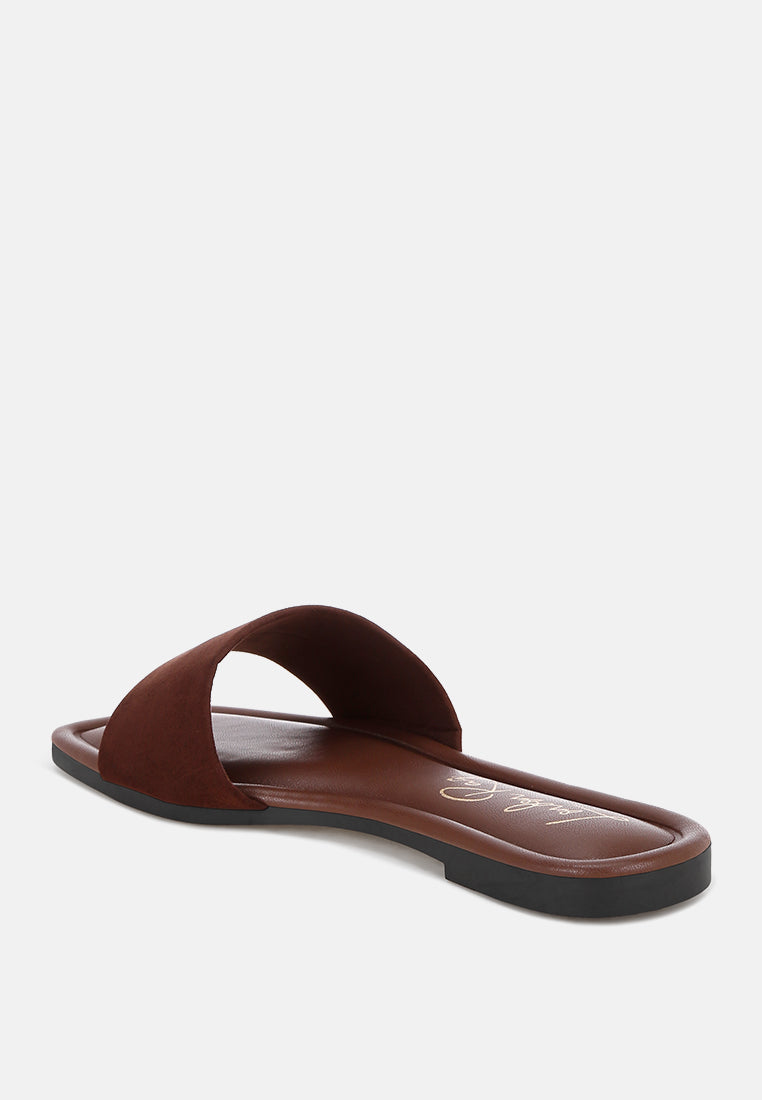 Zaltana Open Square Toe Flats
