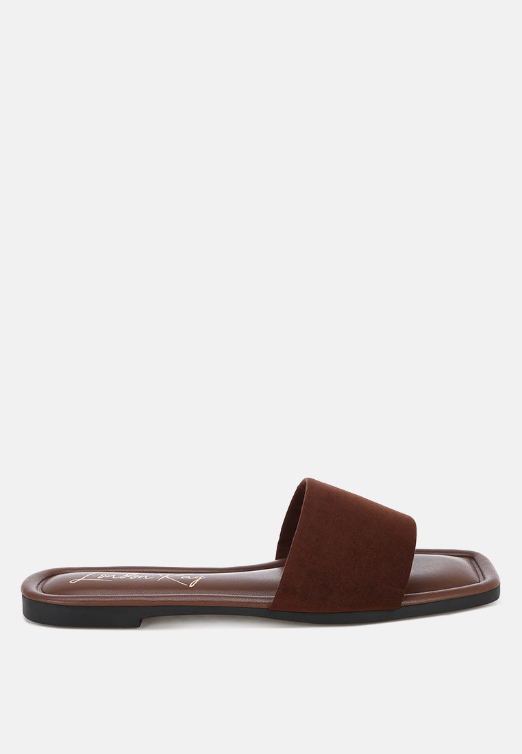 Zaltana Open Square Toe Flats