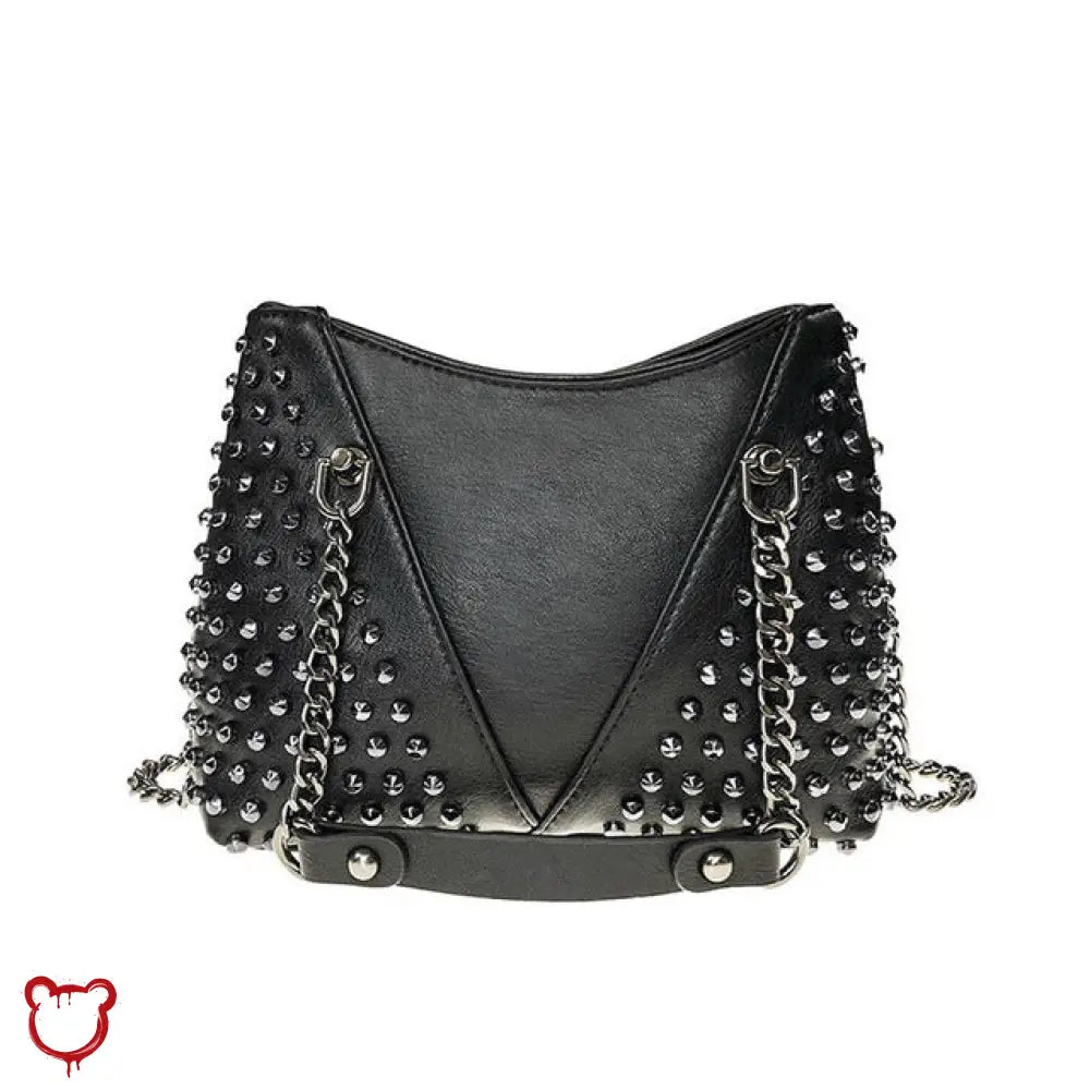 Black Stud Bag by The Cursed Closet