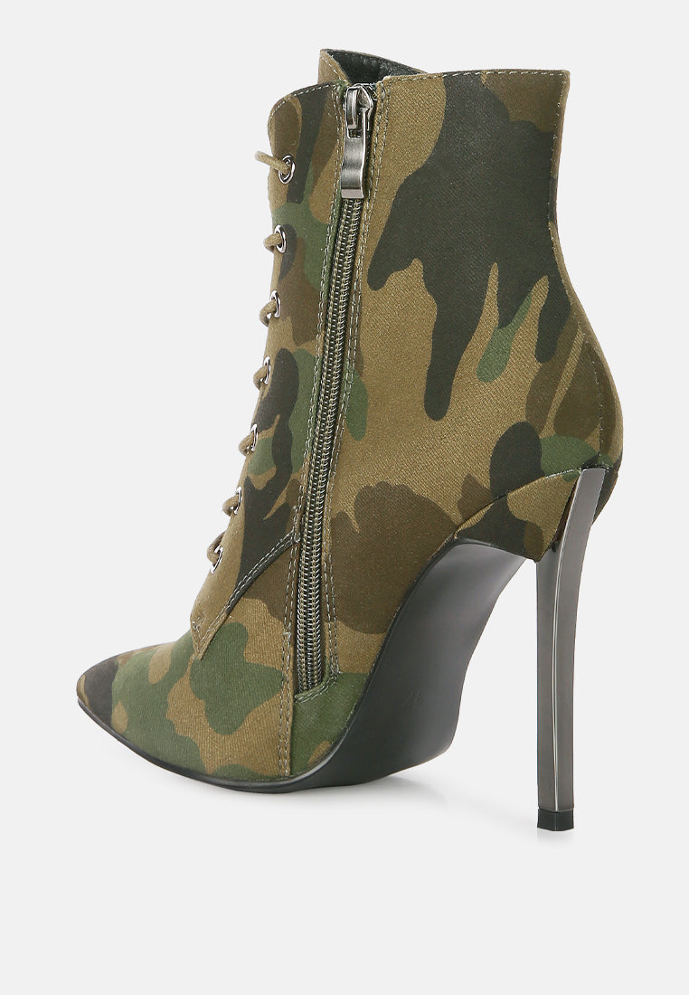 Velvet High Heeled Velvet Boots by RAG