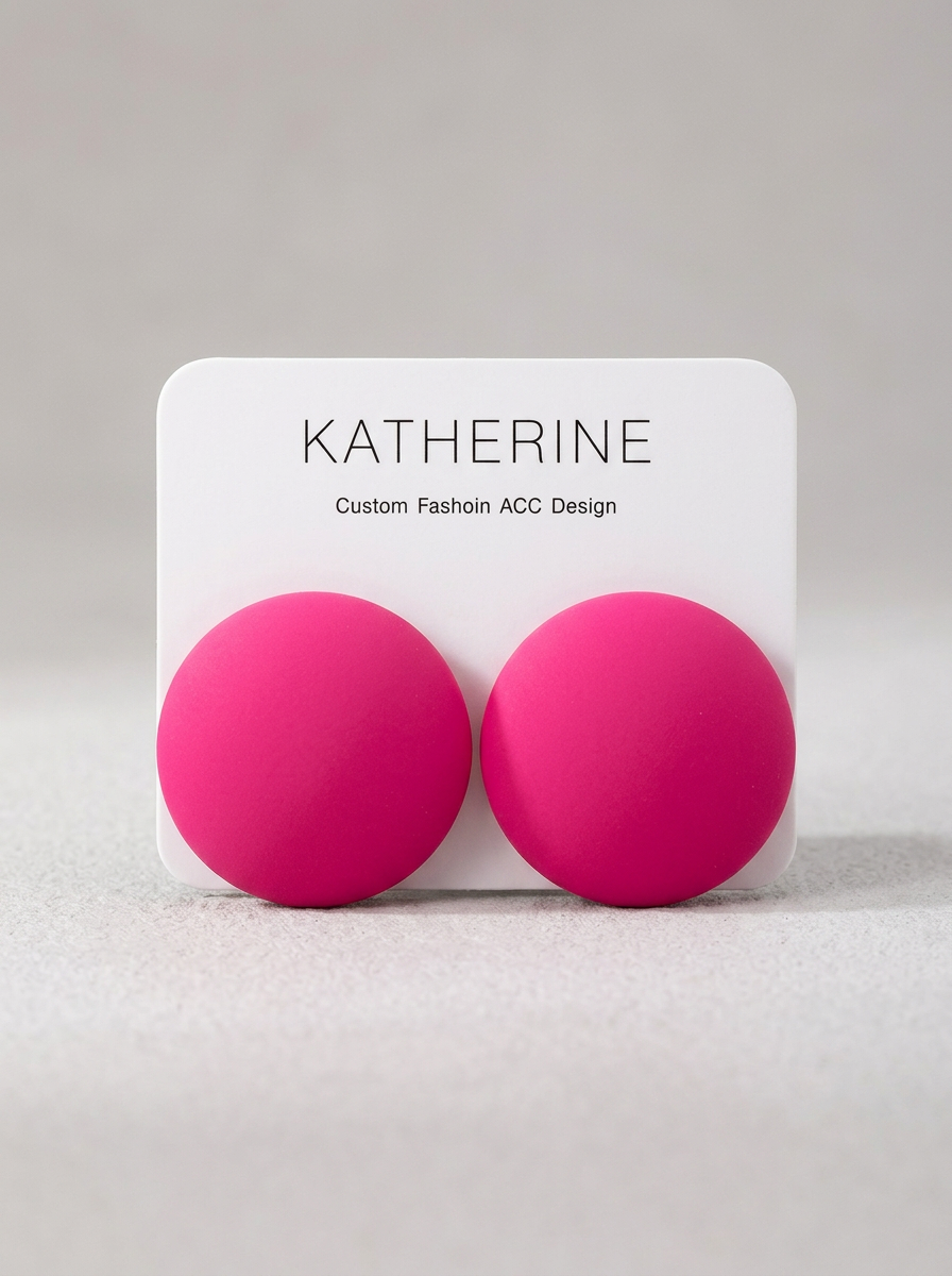 The Big Dot Studs - Pink