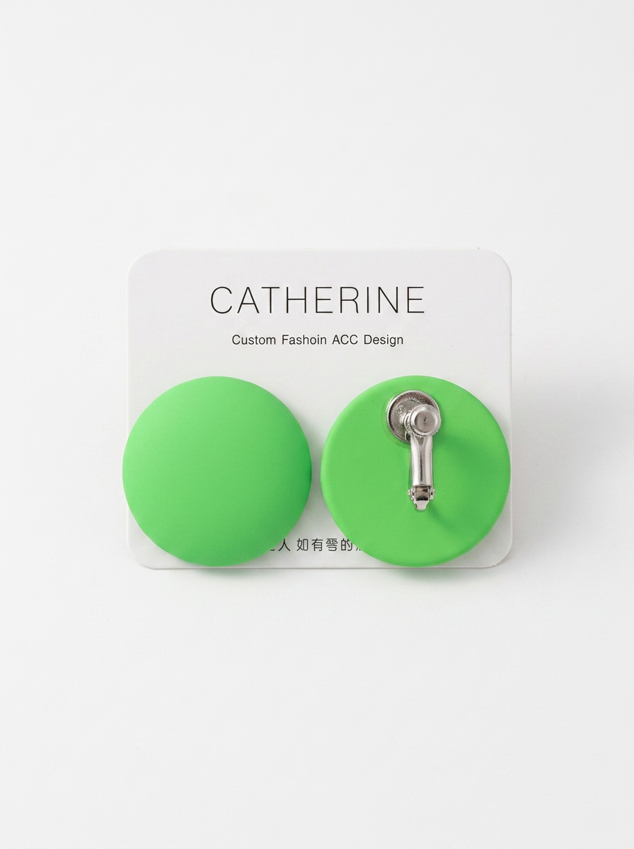 The Big Dot Studs - Lime