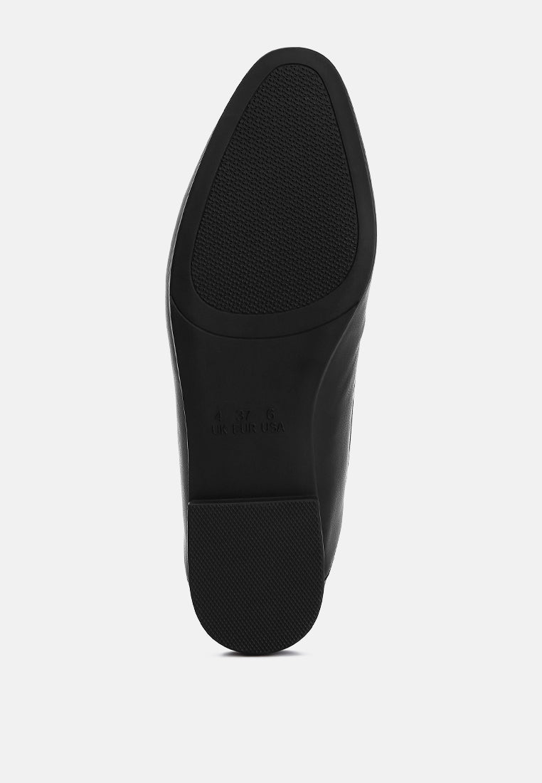 Horsebit Embellished Loafers by RAG