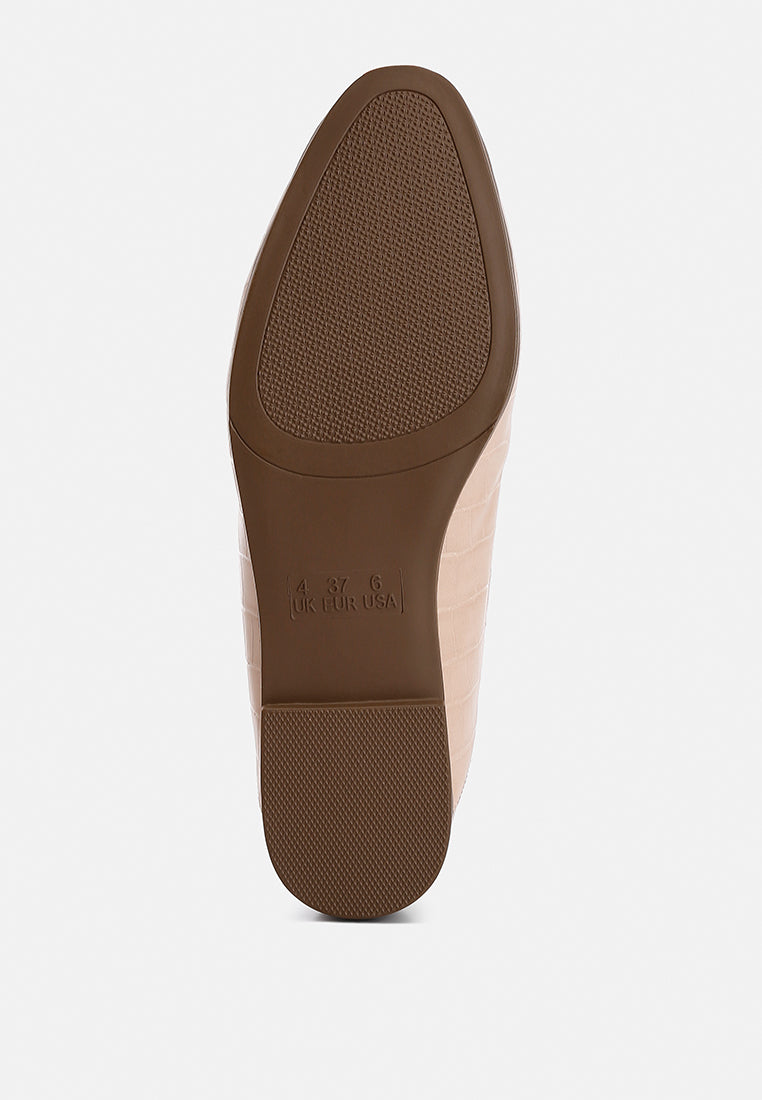 Horsebit Embellished Loafers by RAG