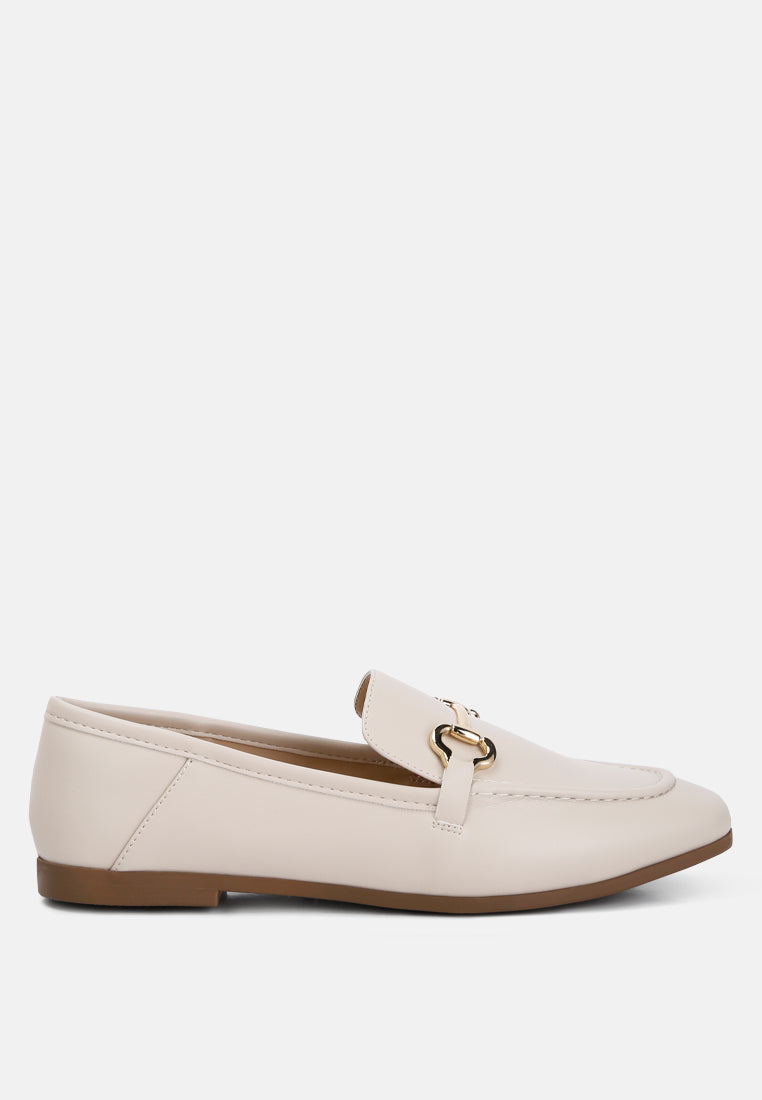Horsebit Embellished Loafers by RAG