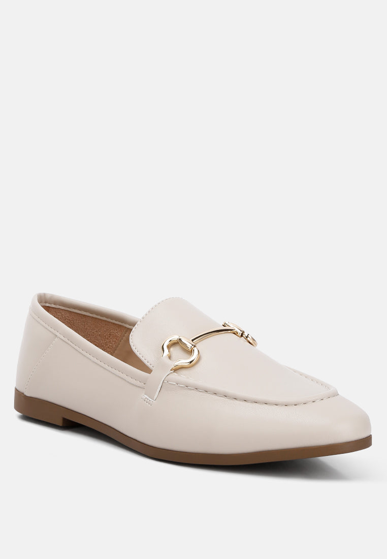 Horsebit Embellished Loafers by RAG