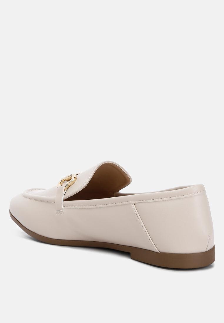 Horsebit Embellished Loafers by RAG