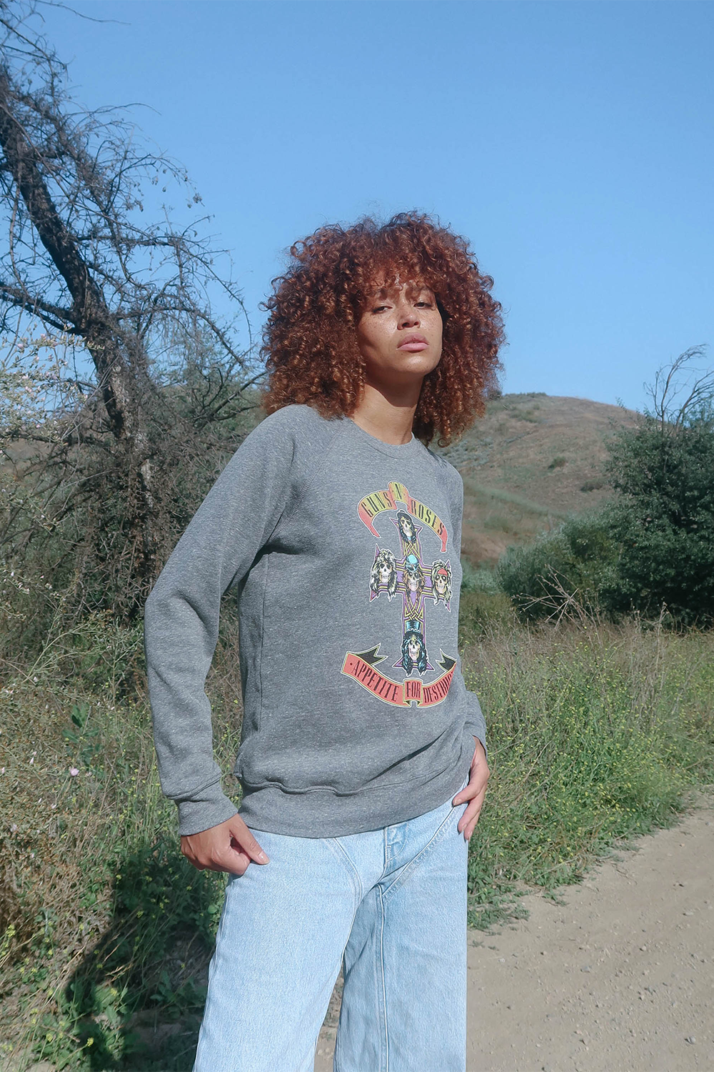 Guns N Roses Appetite for Destruction Fleece Sweatshirt by People of Leisure