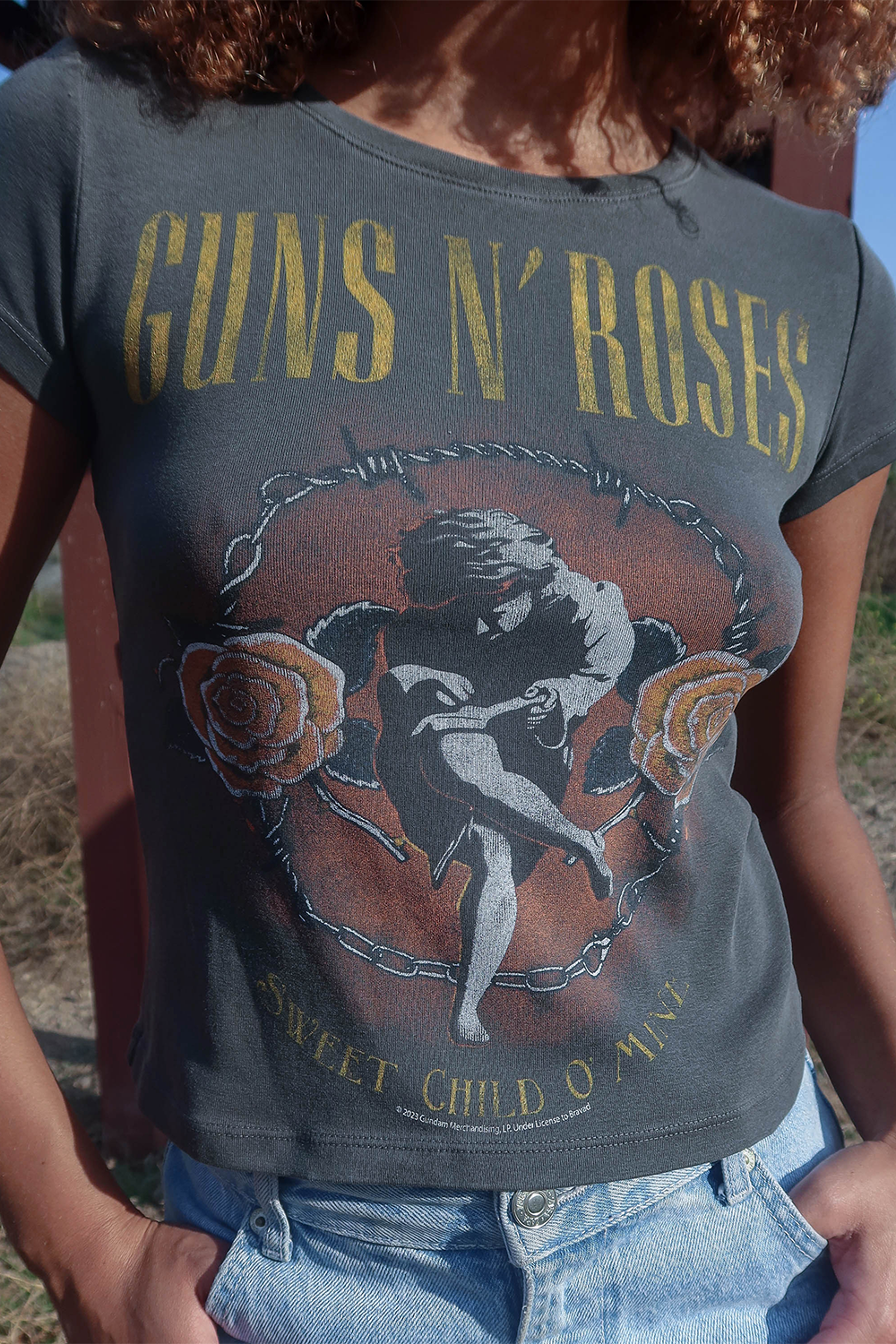 Guns N Roses Sweet Child O' Mine Baby Tee by People of Leisure