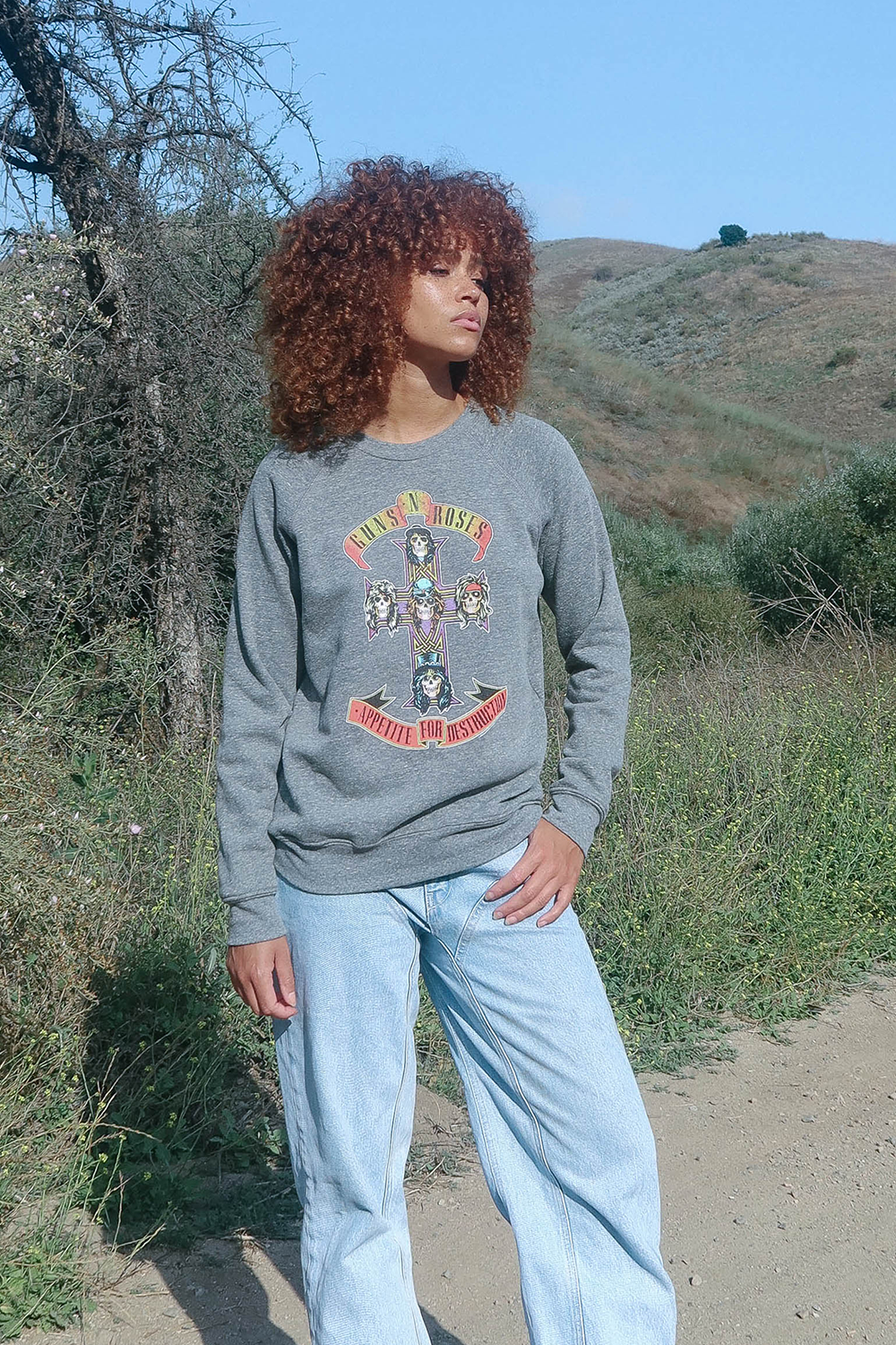 Guns N Roses Appetite for Destruction Fleece Sweatshirt by People of Leisure