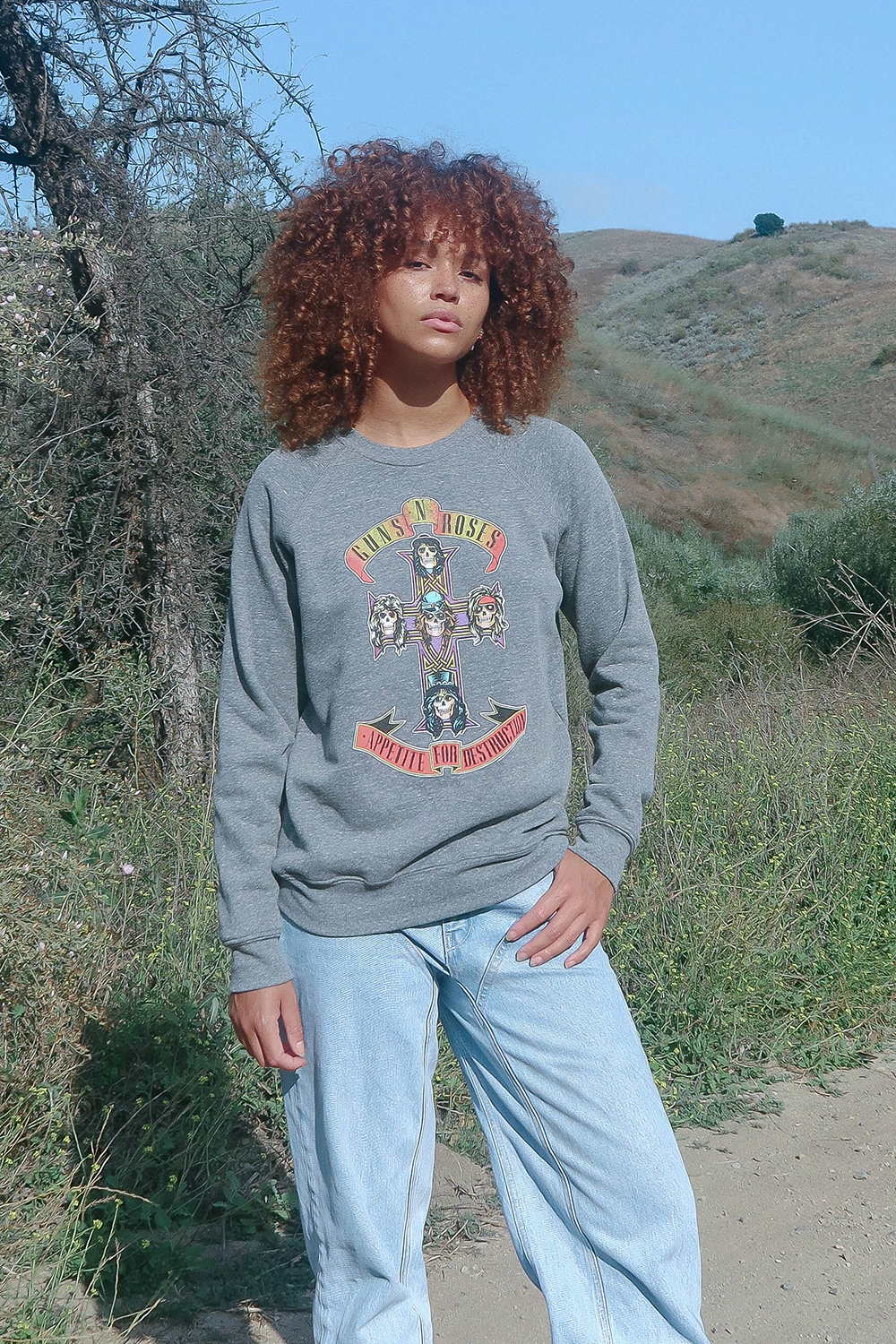 Guns N Roses Appetite for Destruction Fleece Sweatshirt by People of Leisure