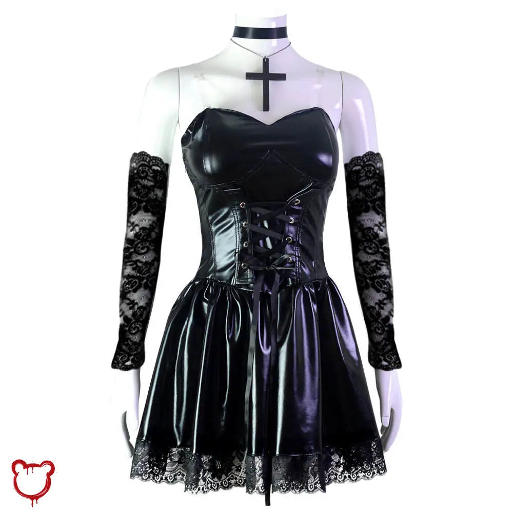 Dark Enigma Punk Dress by The Cursed Closet