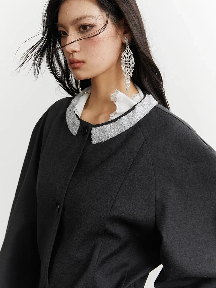 Marigold Shadows Blazers ** Sharka Belted Blazer