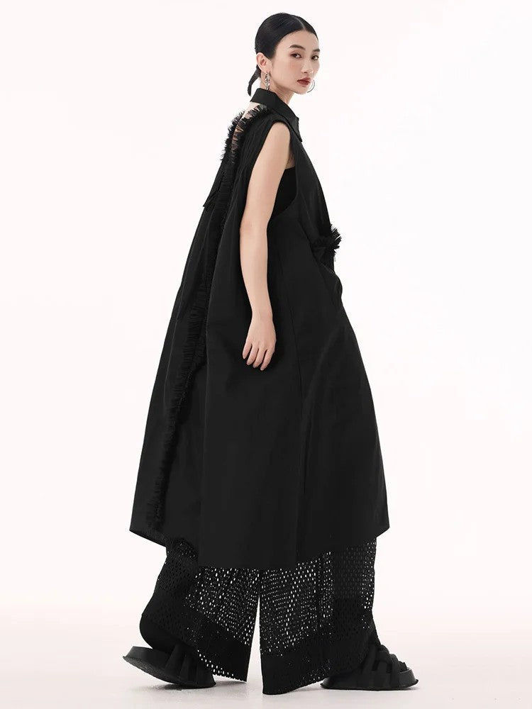 Marigold Shadows Dresses ** Jazzie Tulle Trim Tank Dress