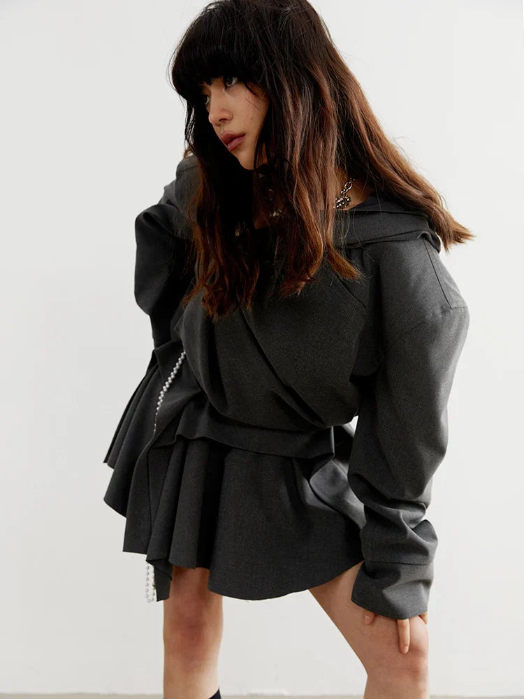 Sayua Cropped Hooded Jacket by Marigold Shadows