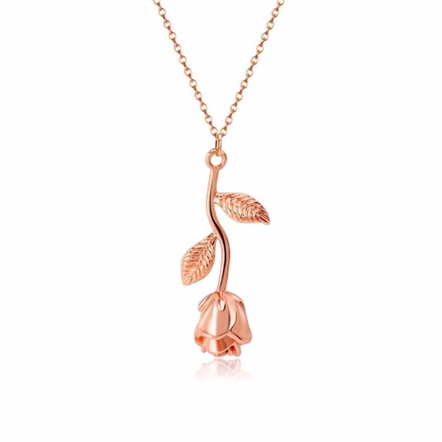 Aimyon Rose Necklace by Marigold Shadows