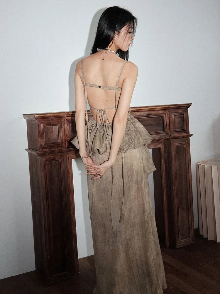 Marigold Shadows Skirts *** Pupualoue Tank and Skirt Set