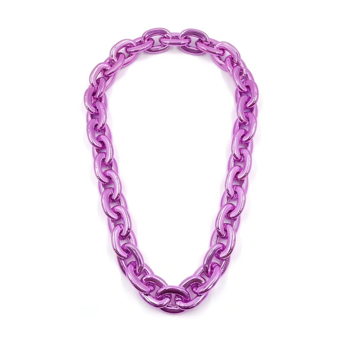Mega Link Chain in Bubblegum Pink