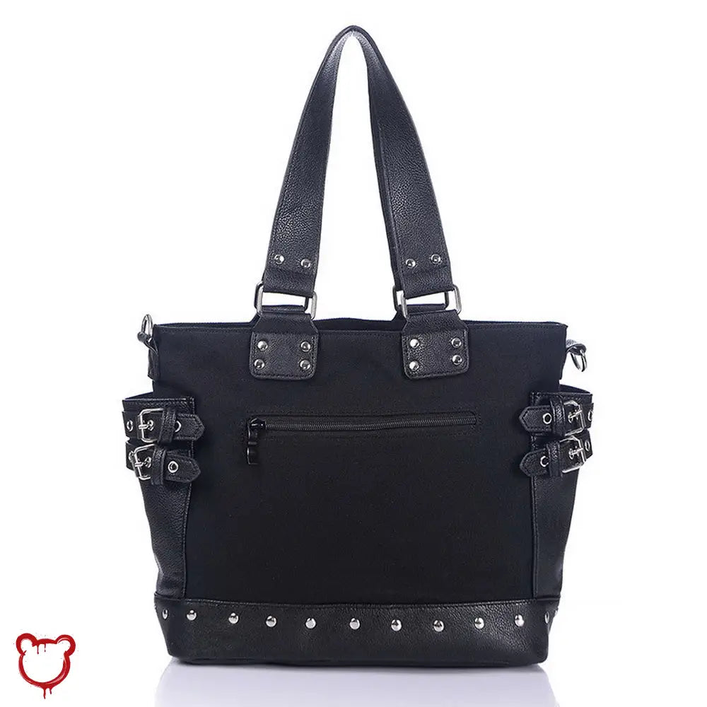 'Rebel Black Handcuff Bag' by The Cursed Closet