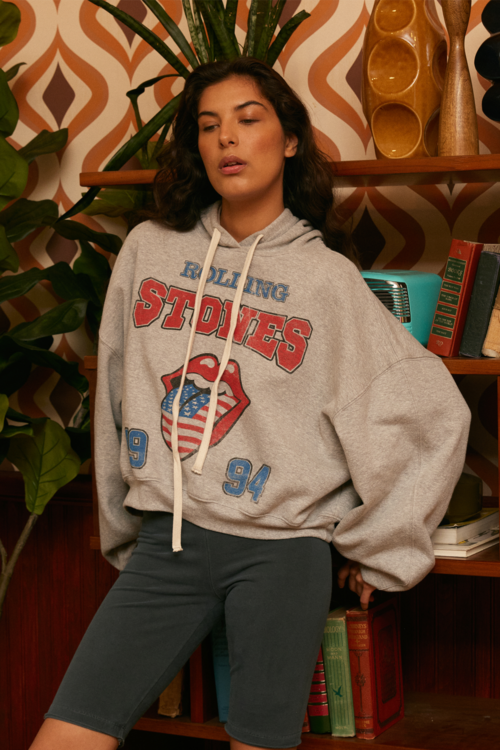 Rolling Stones USA 1994 Hoodie by People of Leisure